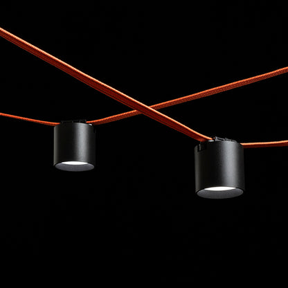 RENDL Ultra-thin track system CODI for the VEGA/WAVE system black  24= LED 6W 110°  3000K 4000K 6500K R14316 2