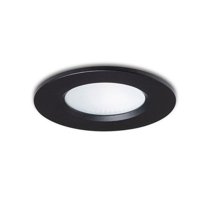 RENDL recessed light NONO DIMM recessed black 230V LED 7W IP65 3000K R14346 2