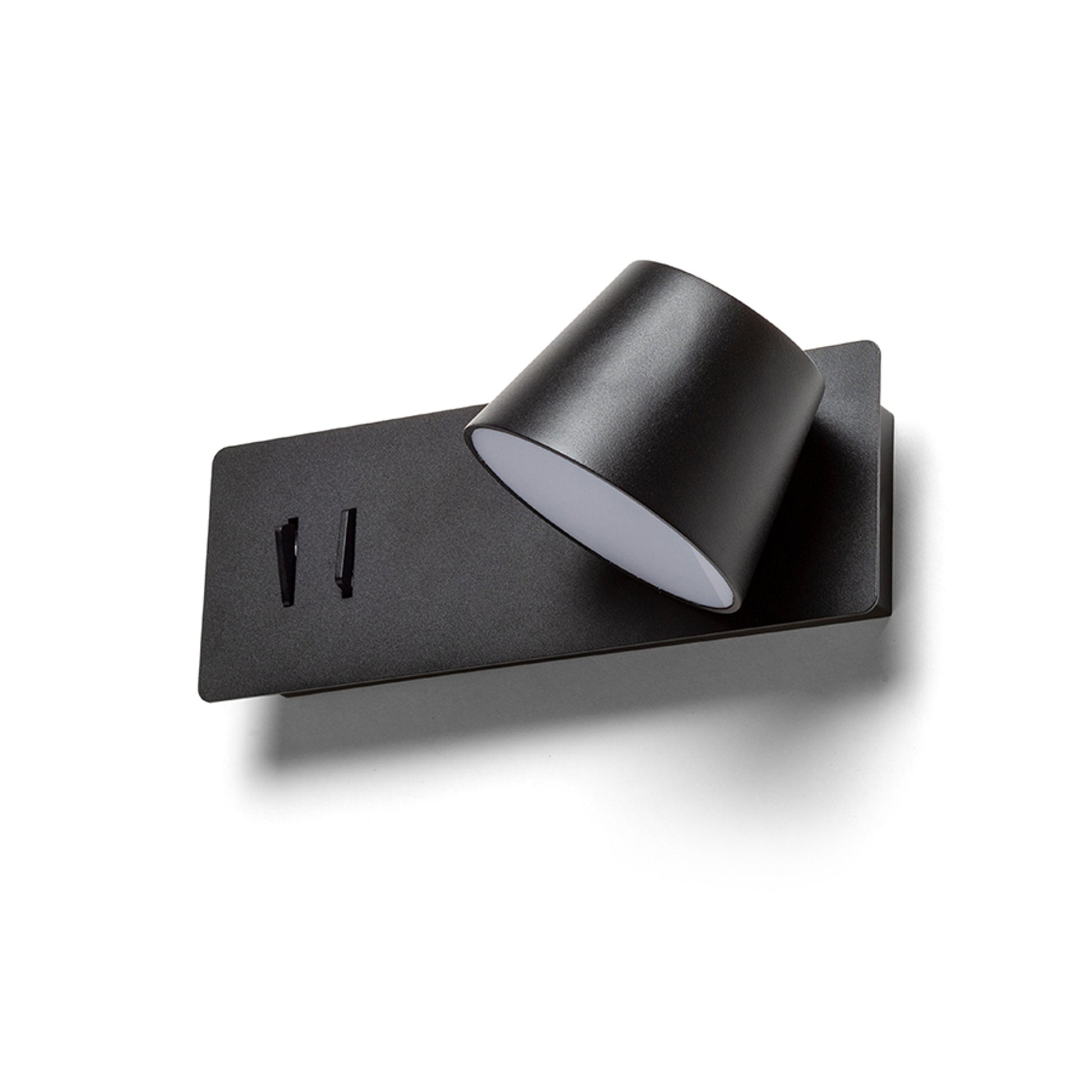 RENDL spotlight AMADEUS wall with backlighting black  230V LED 4+6W  3000K R14522 6