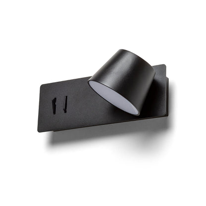 RENDL spotlight AMADEUS wall with backlighting black  230V LED 4+6W  3000K R14522 6